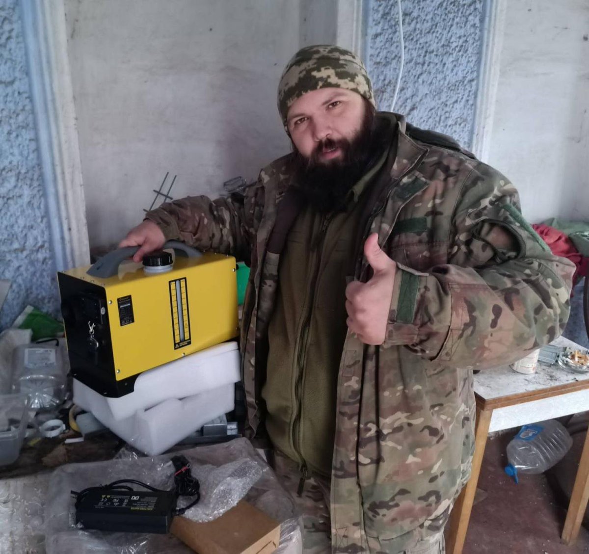 До речі, обігрівач для 39 ОБрБО вже приїхав, тому дуже дякуємо <a href="/PTramvay/">Ptah Tramvay для ЗСУ</a>, а також усім вам, які ділитесь з нашими військовими теплом через донати❤️‍🔥