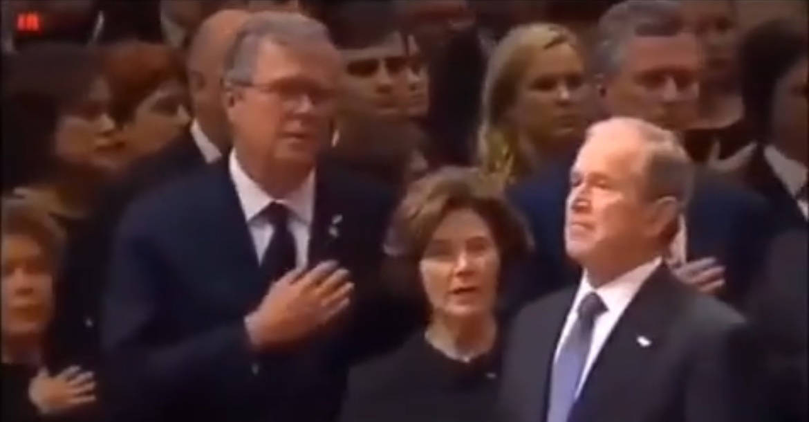 After the Epstein file drop about George Bush Sr, I think I know what this was about.
