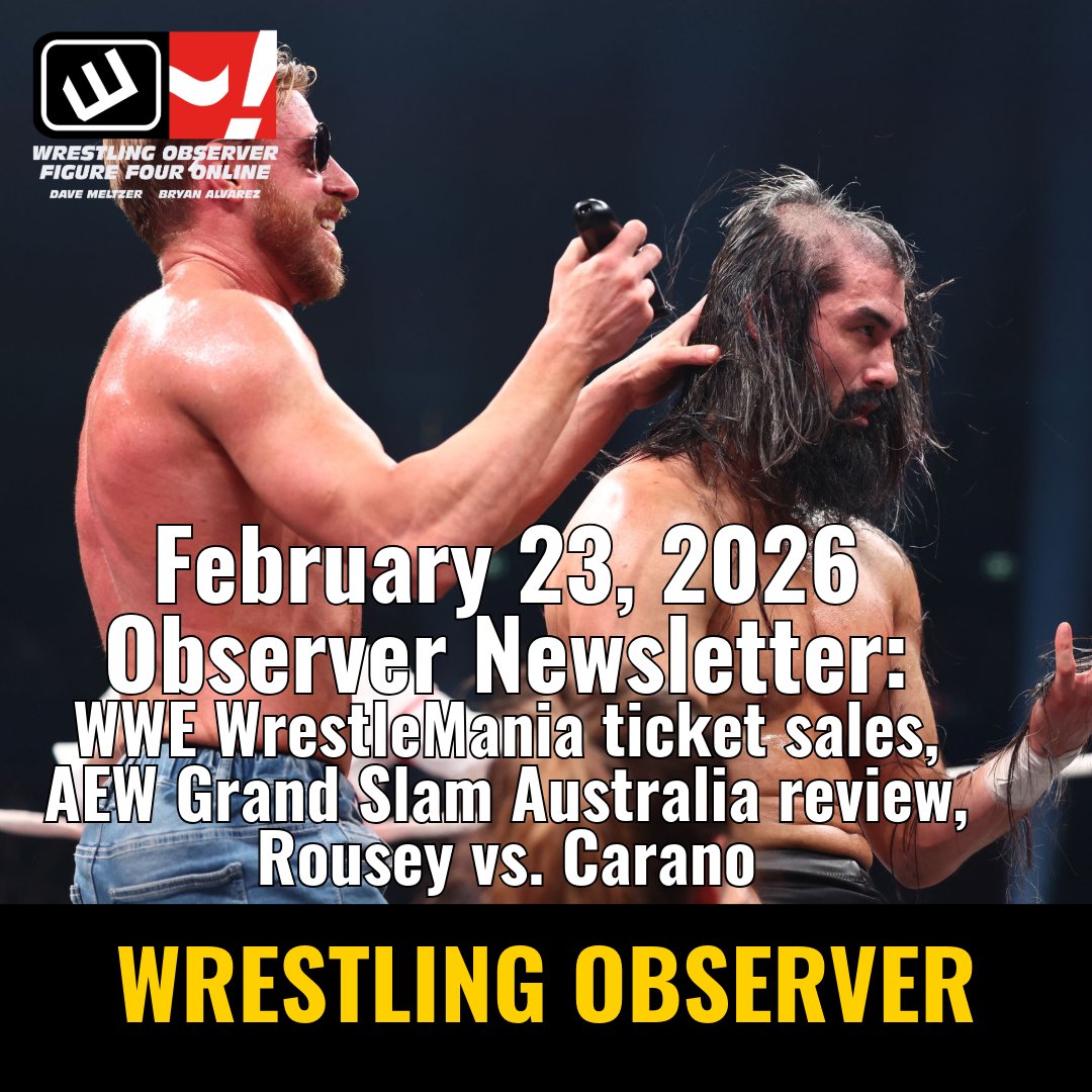 Dave Meltzer tweet media