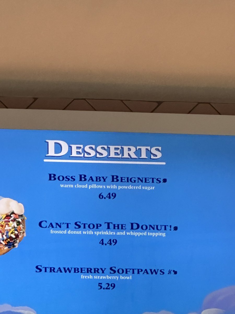 If you're looking for some beignets at USF for mardi gras, go to dreamworks cafe and not the food booth. The pricing is substantially different and the beignets are exactly the same. Plus dreamworks sells them year round!