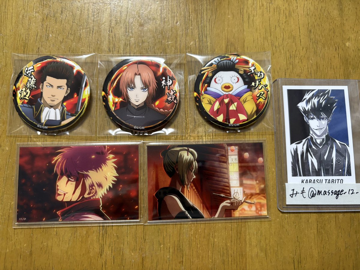 交換】銀魂 吉原大炎上 譲:近藤 神威 エリザベス 銀時 月詠 求: 缶