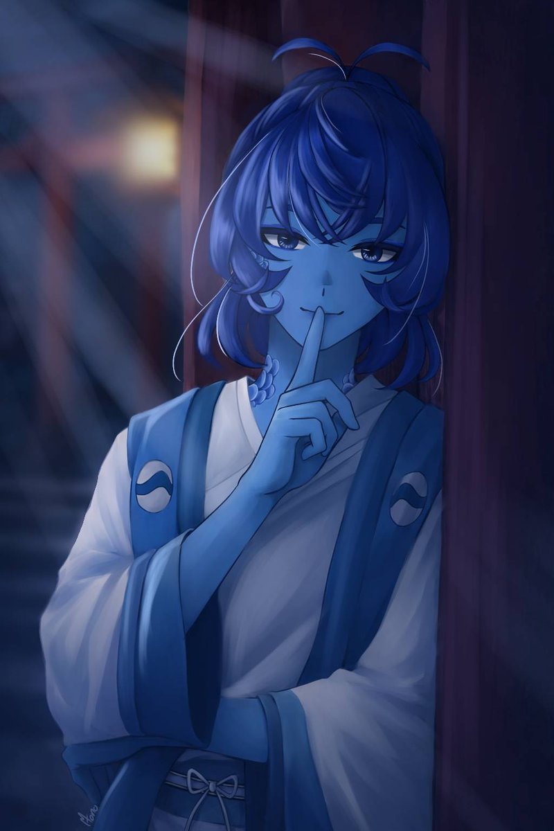 Blue Rivule | Undine VTuber | He/Him |🩵🌊| Chill tweet media