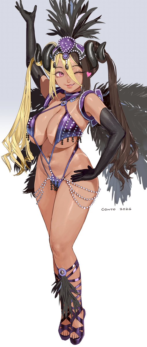 Aife passista de carnaval