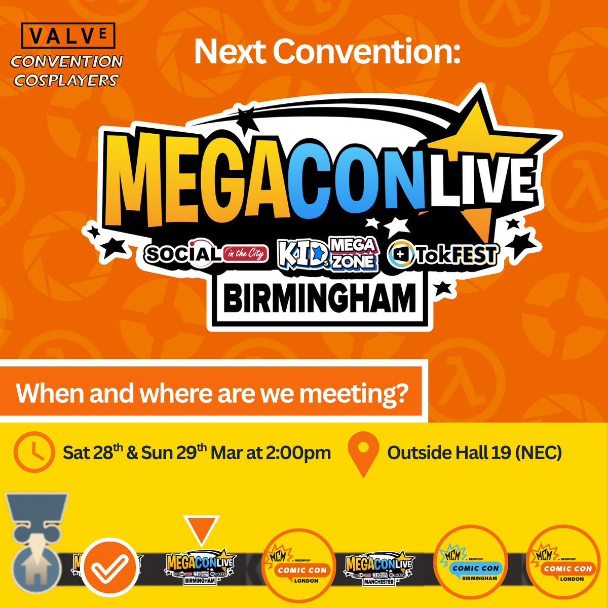 Valve Convention Cosplayers tweet media