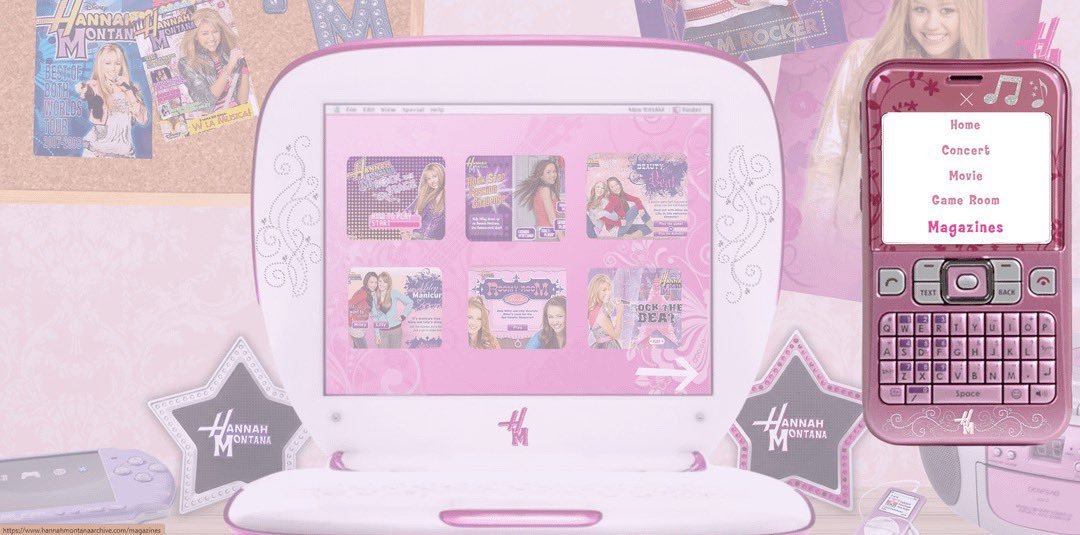 Se ha creado Hannah Montana Archive, un sitio web no oficial donde los fans pueden encontrar juegos clásicos, closets interactivos, revistas completas, videos musicales, contenido detrás de cámaras y mucho más.

hannahmontanaarchive.com