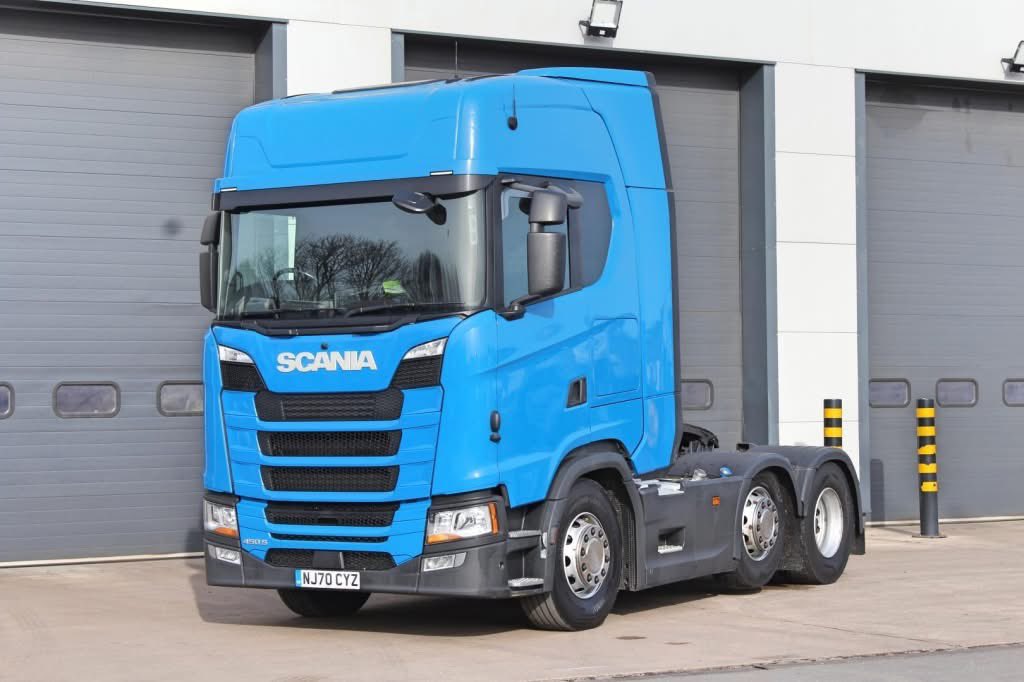 _mmacquisition's tweet photo. 2020 (70) SCANIA S450 6X2 TRACTOR UNIT - £48,950 + VAT https://t.co/qYkt9i2xsv