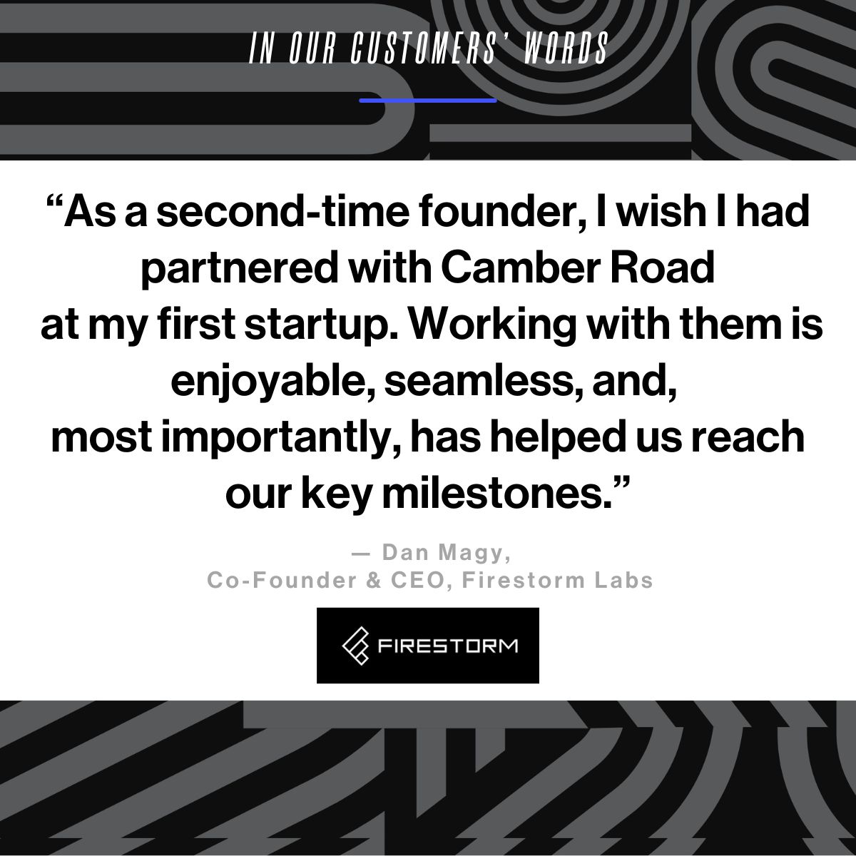 Camber Road tweet media