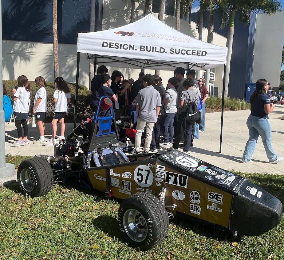 josemartimast's tweet photo. STEM Day at FIU.  Another day of hands on learning.  Thank you Mr. Veiga for making this happen.  #YourBestChoiceMDCPS @SuptDotres https://t.co/Qe7U6NXB0N