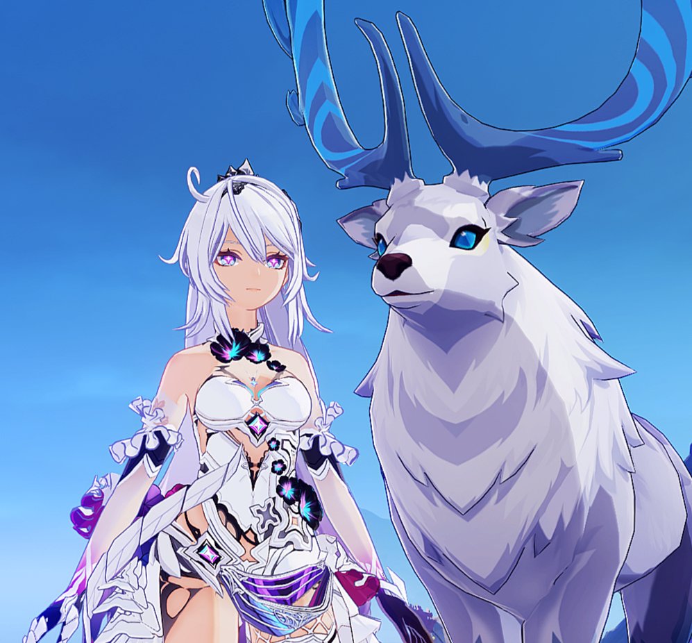 📸 Kiana Kaslana and Nod Krai deer stun in new selfie