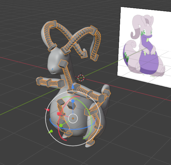 plander_zip_zop's tweet photo. fiz esse rig eu acho q esta bom, eu ainda vou tenda terminar o modelo so por terminar, se vc tem alguma dica para min por favor me fale vai me ajuda muito.#blender #pokemon #blenderrig #pokemonfanart #goondra https://t.co/WVQcMfRb2j