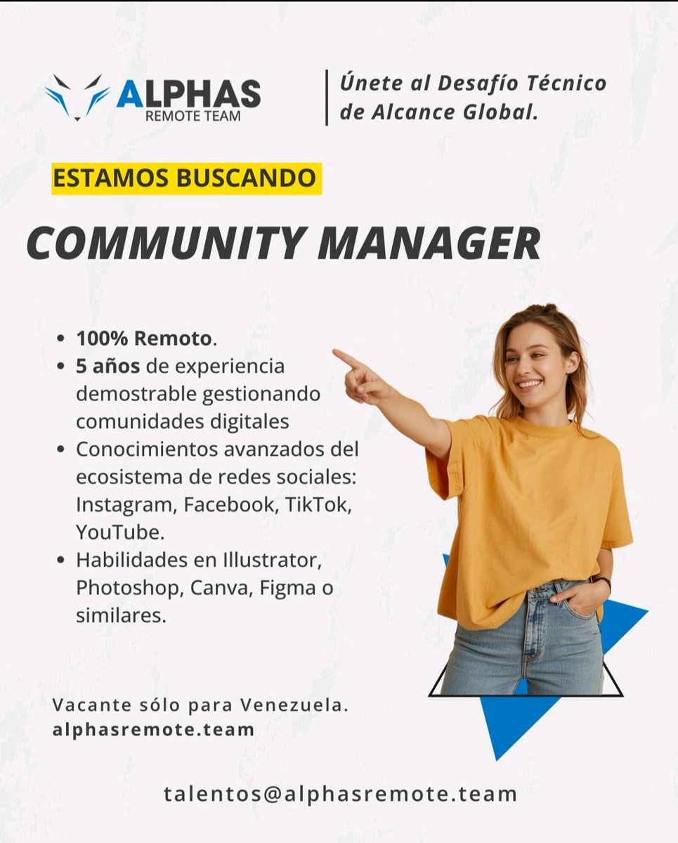 ¿Buscas tu próximo empleo remoto? 💻🚀
En nuestro canal de Telegram publicamos vacantes internacionales y 100% remotas todos los días.
No pierdas más tiempo buscando, las oportunidades llegan a ti. Únete aquí:
👉t.me/vacantesremota…