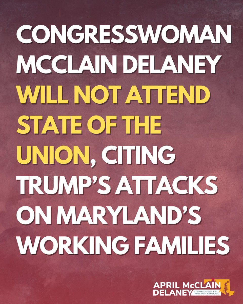 Rep. April McClain Delaney tweet media