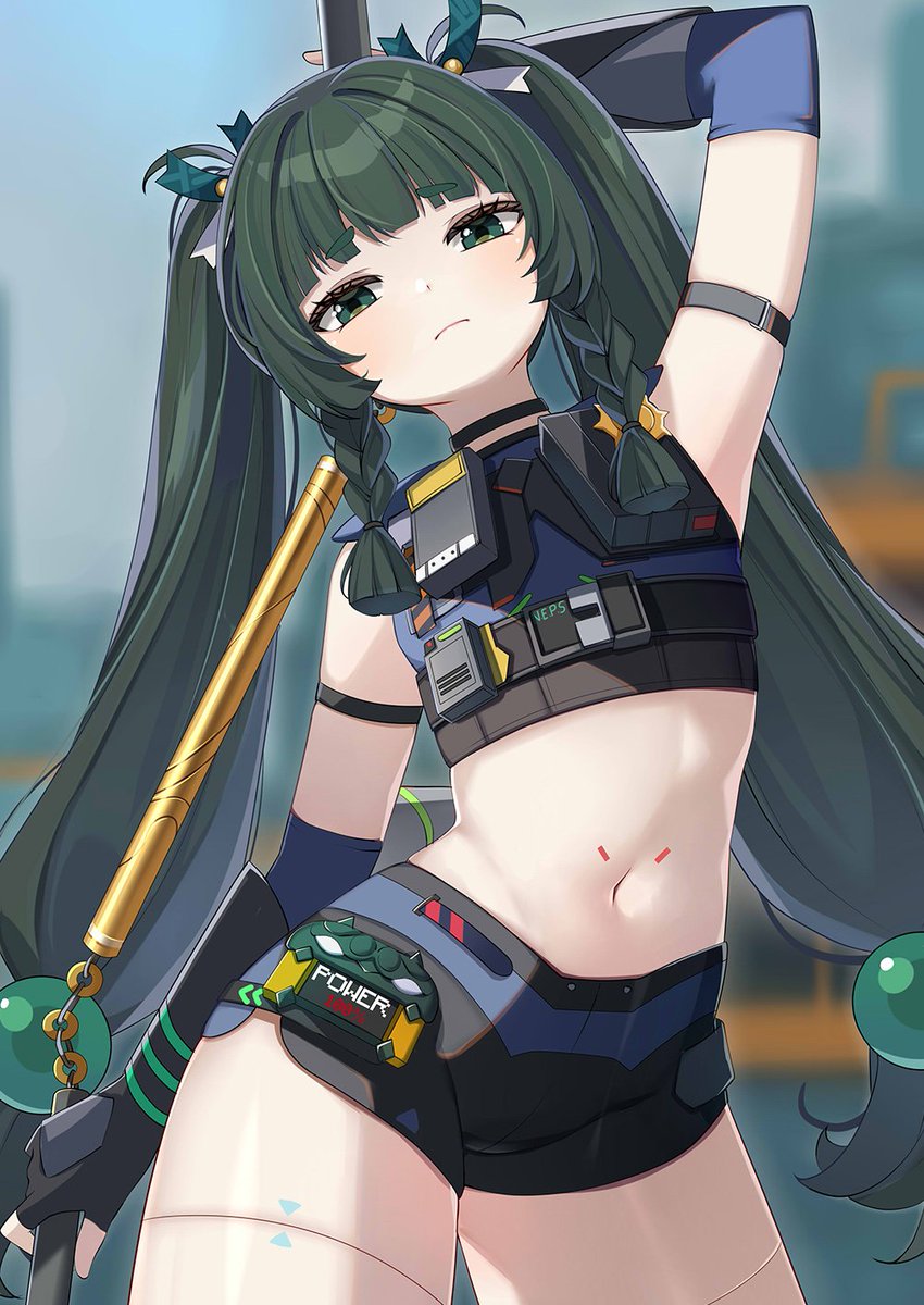 MY WIFES HAS THE BEST TUMMY 😭😭 QINGYI >>> 
#zzzero Qingyi Art Credit: ikazu401