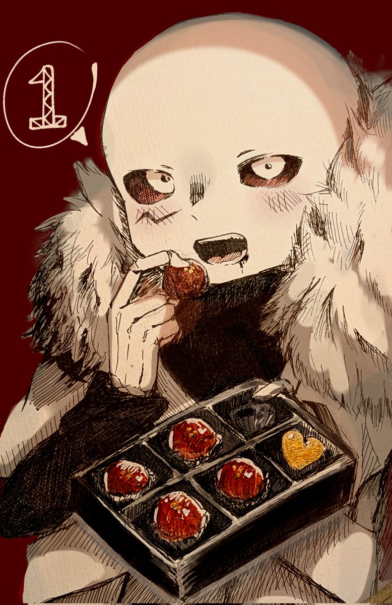 𝐇𝐀𝐏𝐏𝐘 𝐕𝐀𝐋𝐄𝐍𝐓𝐈𝐍𝐄🍫
 #バレンタインイラスト  #crosssans 

※私の中ではまだバレンタイン