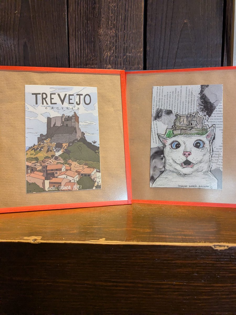 #TrevejoPostal #GatodeTrevejo
#Elbuenavio
¡Aviso al alumnado de CUAV y DIS del curso 2023/24!
Me avisa Dani, el dueño del Bar de Trevejo que está montando la exposición de las postales en la parte de arriba del bar y se inaugurará el 21 de marzo. (Por si podéis ir).
