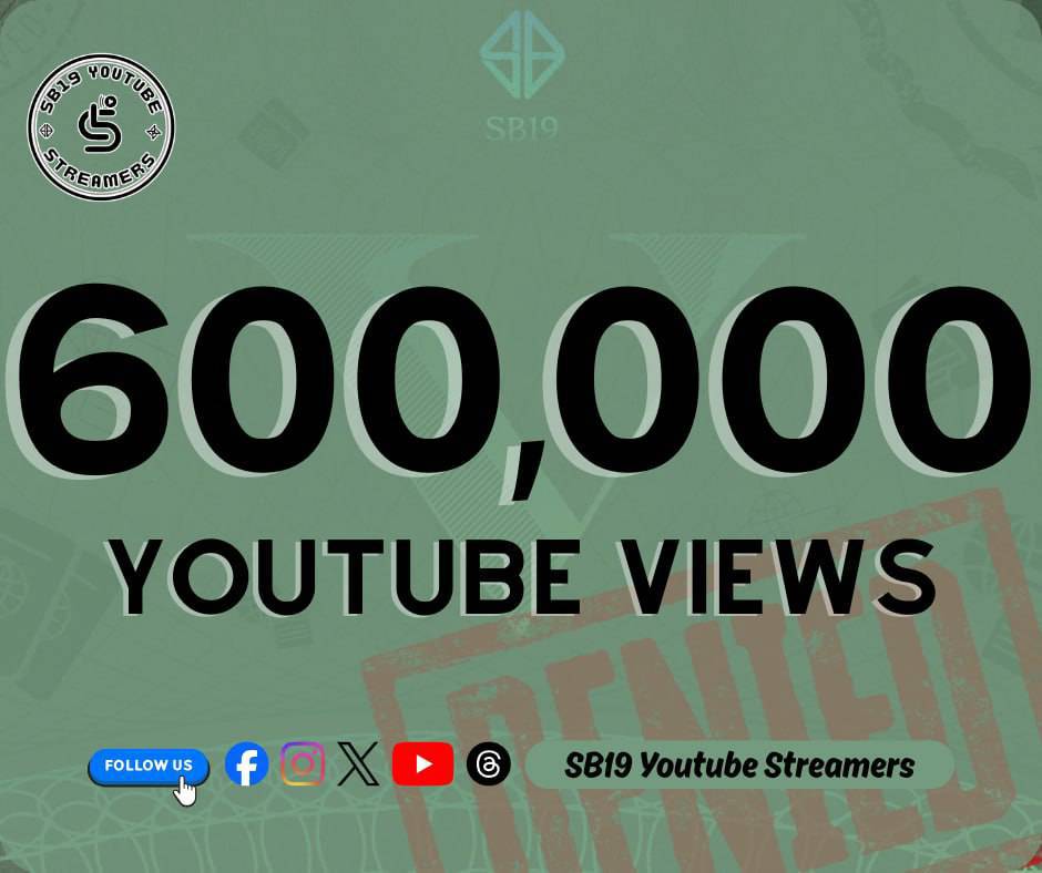 Truest, realest, yeah, at the top ✨
600,000 views and VISA keeps climbing! 

A’TIN, your energy fuels this journey, turning sound into celebration. Let’s keep VISA moving and make the next milestone even brighter.

✈️▶️ youtu.be/0t6GNcINKeU

STREAM VISA MUSIC VIDEO