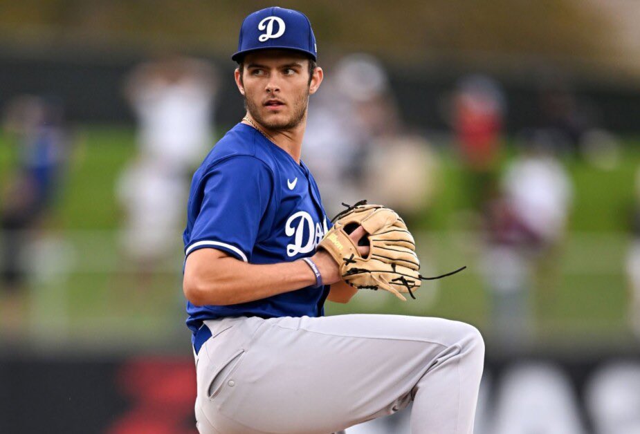 DodgersNation's tweet photo. Jackson Ferris will be the Dodgers starting pitcher in their second Cactus League game this Sunday vs the Padres.

Ferris getting his shot early 🔥 https://t.co/UNEQBMdBis