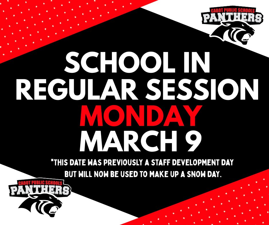 Cabot Public Schools tweet media