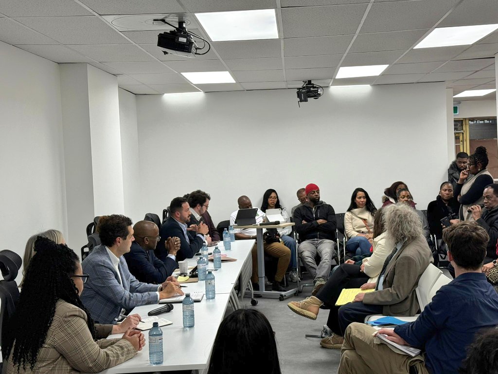 Great evening at the Little Jamaica Town Hall with my colleague <a href="/lesliechurch/">Leslie Church 🇨🇦</a>. We are standing with our vibrant small business owners after more than 15 years of Eglinton Crosstown construction.

I’m proud to champion revitalization efforts that support our main streets and help