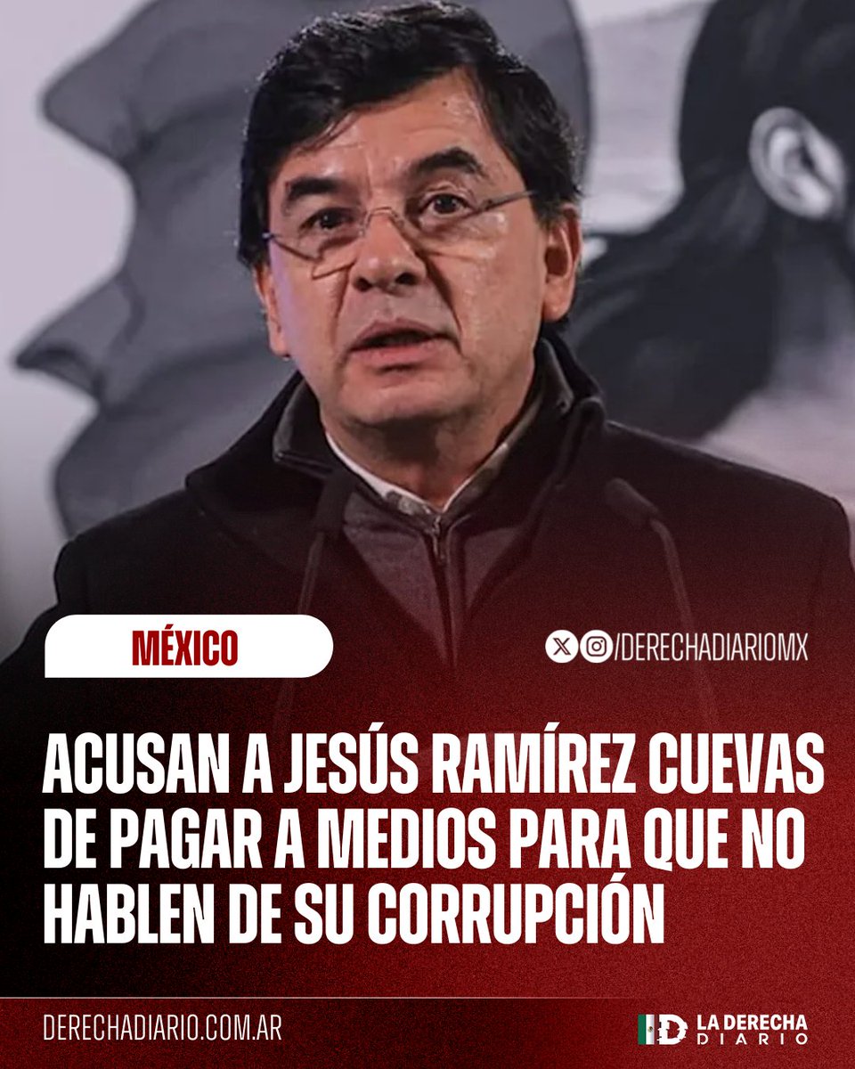 🇲🇽 | La Senadora Lilly Téllez acusó al bañagatos Jesús Ramírez Cuevas de pagar a medios de comunicación para que no mencionen ni hagan referencia a las revelaciones del libro de Julio Scherer.