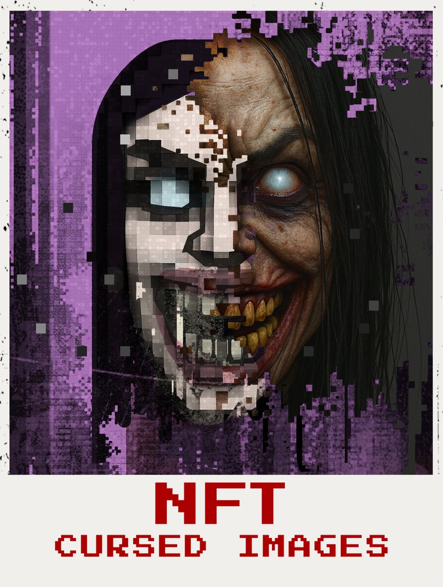NFT: Cursed Images poster by <a href="/jaimsuu/">Jaimsuu ⭕</a> 🏆
