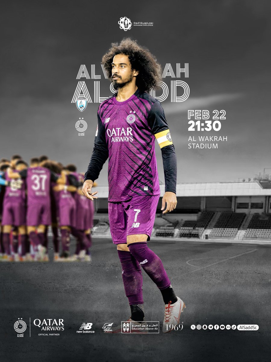 للحفاظ على الــصداره ⬆️
الزعيم يواجه الوكرة 

🎟 التذاكر متوفره من خلال واتساب خدمة الجماهير 

wa.me/message/VNQCXN…

70459875

#السد | #دائما_مع_السد