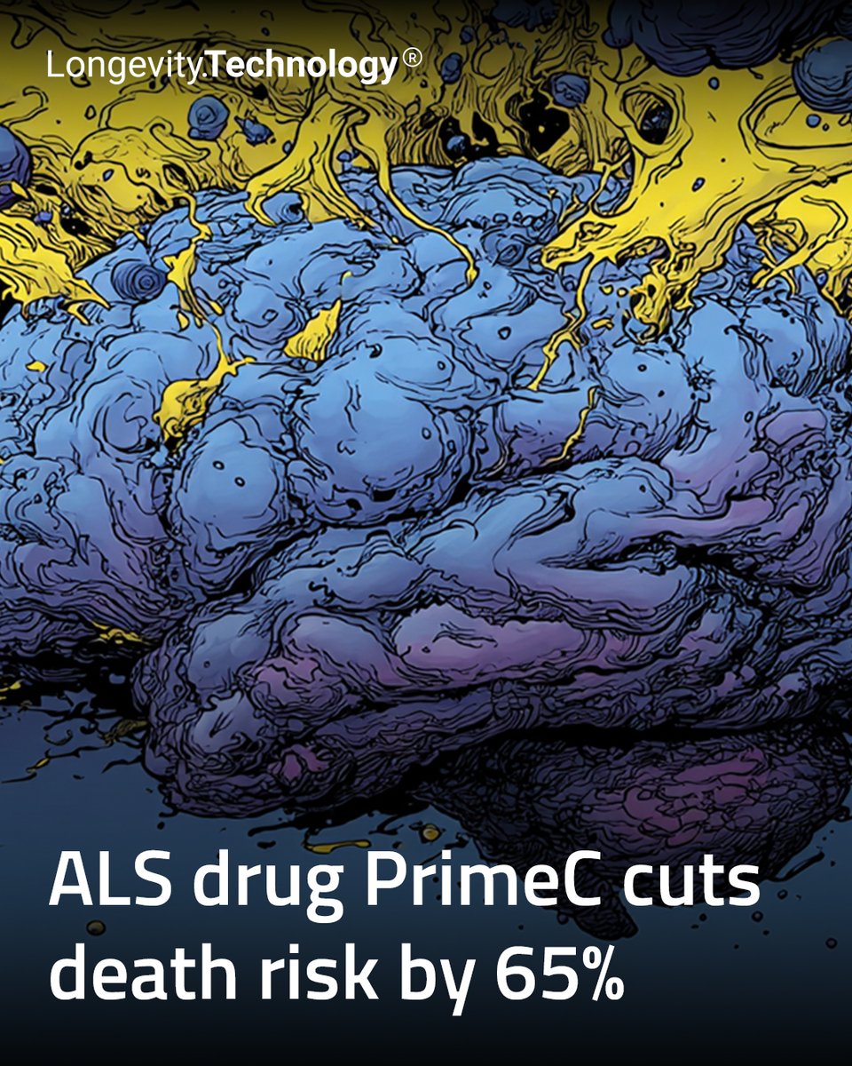 LongevityTech's tweet image. From a rare 14-month survival gain to a 65% lower risk of death, new long-term data puts NeuroSense’s ALS program firmly on investors’ radar.

longevity.technology/news/als-drug-…

#longevity #ALS #neurology #clinicaltrials #drugdevelopment #biotechinnovation #raredisease #brainhealth