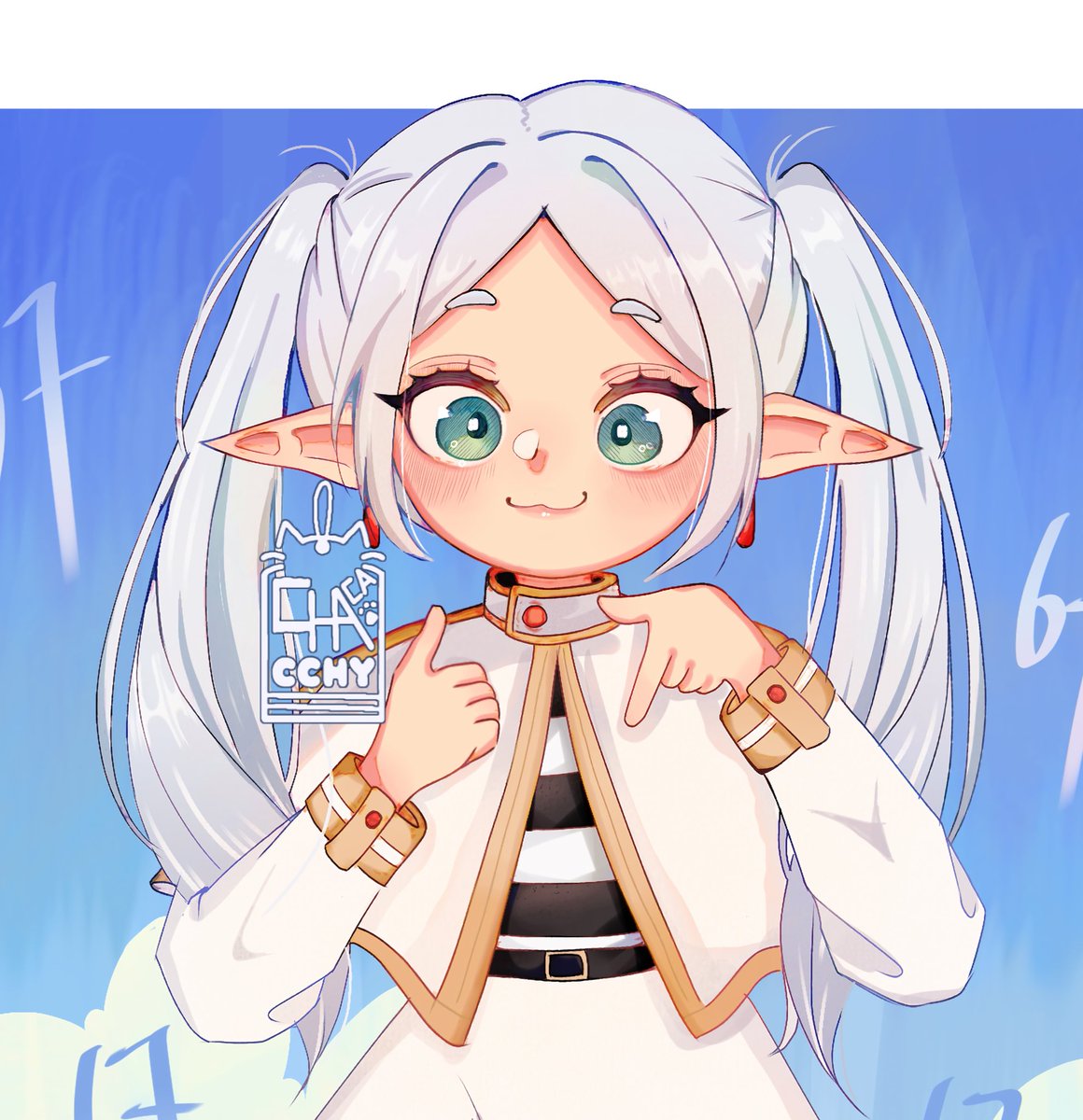 hi hello! im chaca :]

i draw random chara and stuff. here’s one of my new artwork (frieren gen alpha)

im not new here but im still looking for art moots. kindly interact with this post and i’ll follow

thank u 🌸

#artmoots