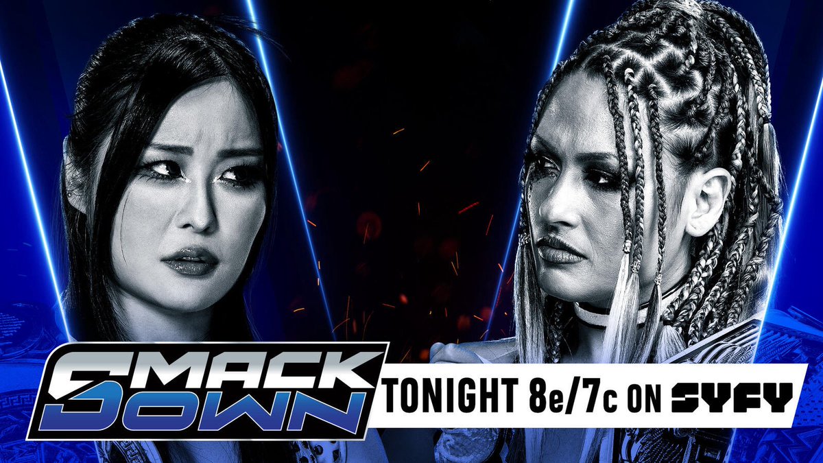 IYO SKY vs. Giulia is officially set for #SmackDown tonight.