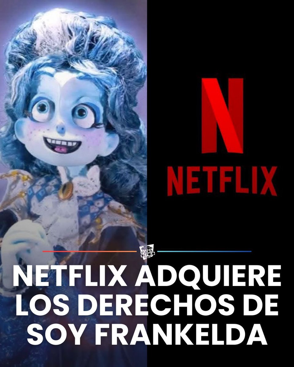 CONFIRMADO: Netflix anunció que adquirió los derechos de distribución de SOY FRANKELDA de los Hermanos Ambriz, la primer película en animación stop motion hecha en México. La cinta tendrá un estreno mundial a través de su plataforma 🎬