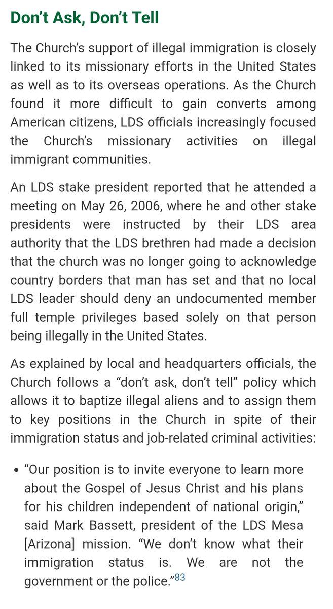 GrayM0untain's tweet image. Every individual killed or harmed by an illegal alien in Utah in the last 20 years would be alive today if LDS leaders hadn't lobbied the Utah legislature to institute sanctuary state laws for the past 20 years.

Ronald Mortensen's research was devastating for me to read.