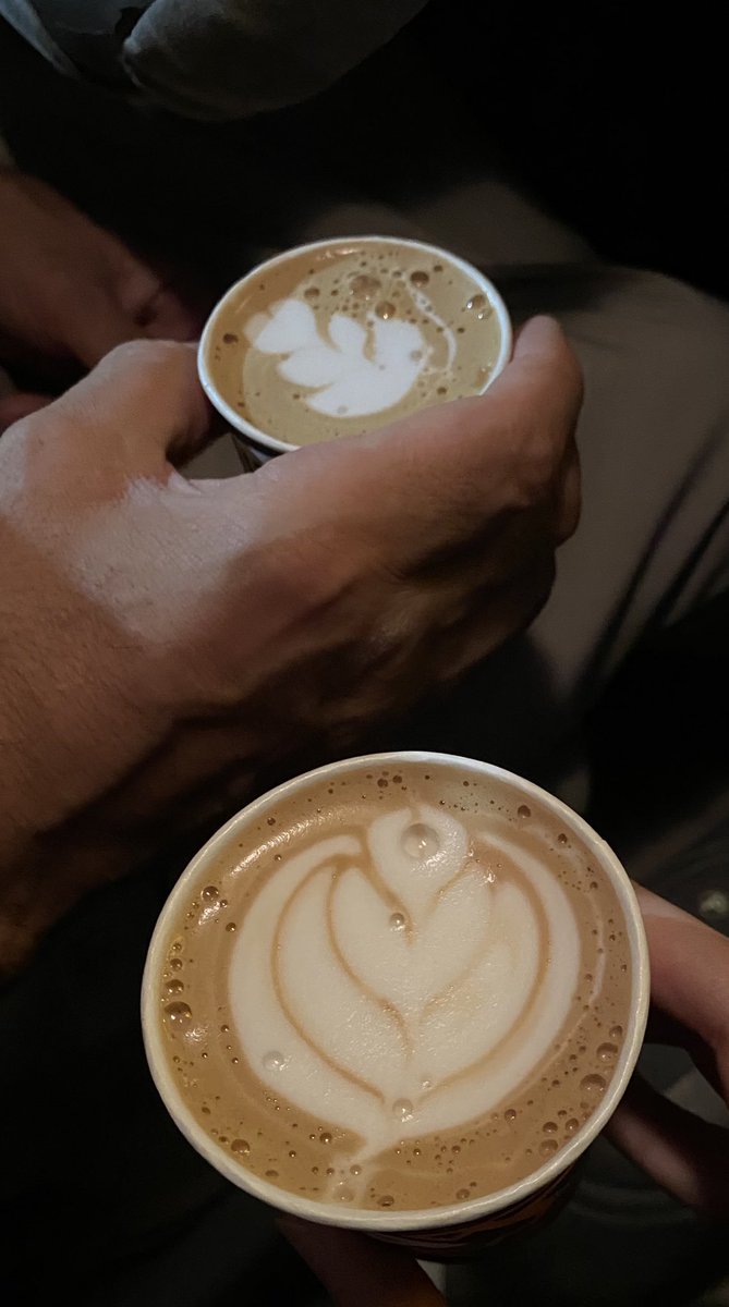 Coffee date بعد التراويح مع بابا💞💞