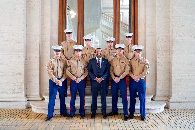 Spent time with our team at the U.S. Embassy in Rome and our great Marines — professionals working daily with allied services to stay ahead of transnational crime, terrorism threats, and major event security risks that impact our shared safety.

Their coordination is critical to