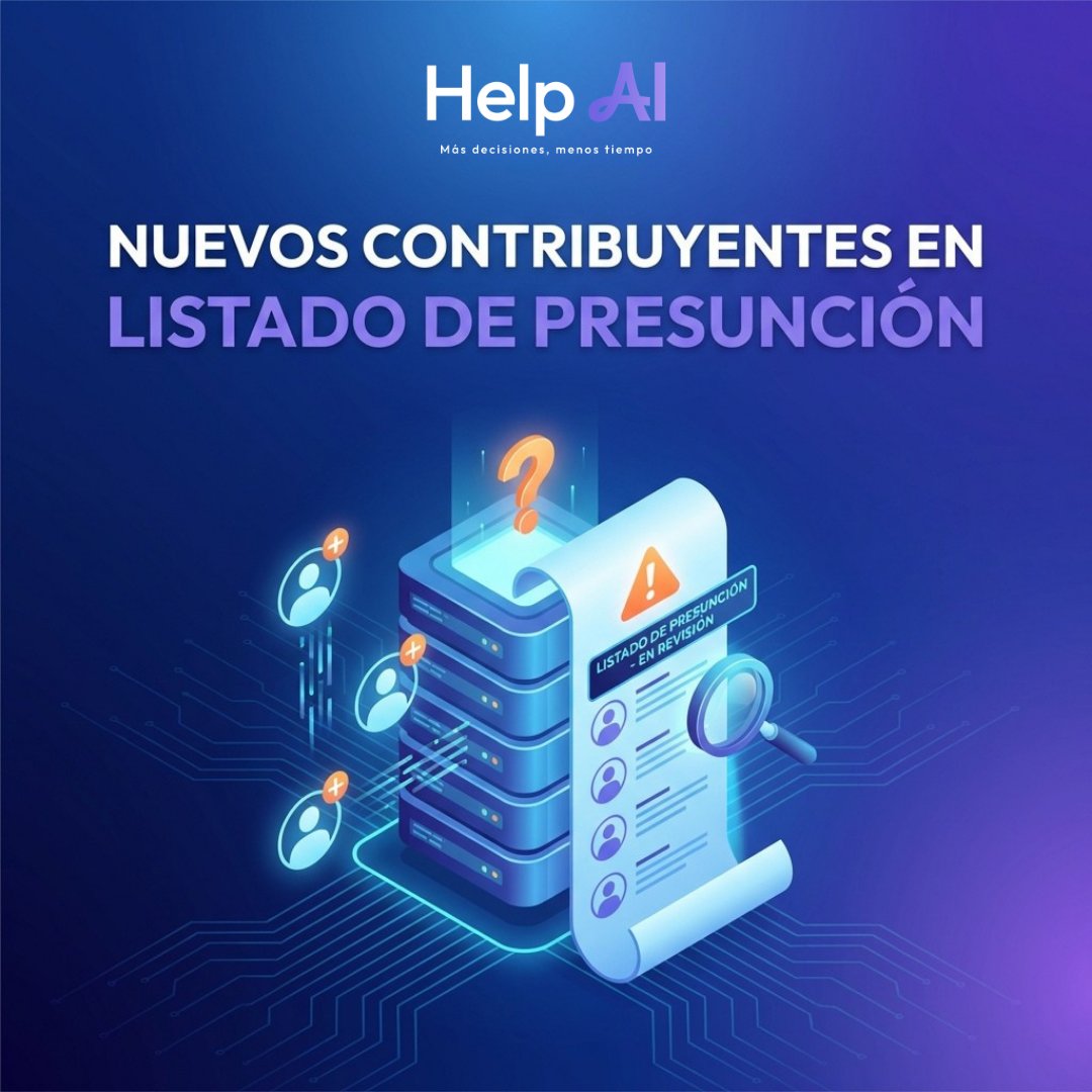 ⚠️ ¡AVISO PREVENTIVO: NUEVAS PRESUNCIONES DEL SAT! ⚠️ Se publica el oficio 36065 con el listado de contribuyentes bajo sospecha de operaciones inexistentes. ¡Evita riesgos en tu contabilidad y suspende pagos preventivos! help-ai.mx/blog-ia-legal-…
#SAT #Auditoría #Fiscal #HelpAI
