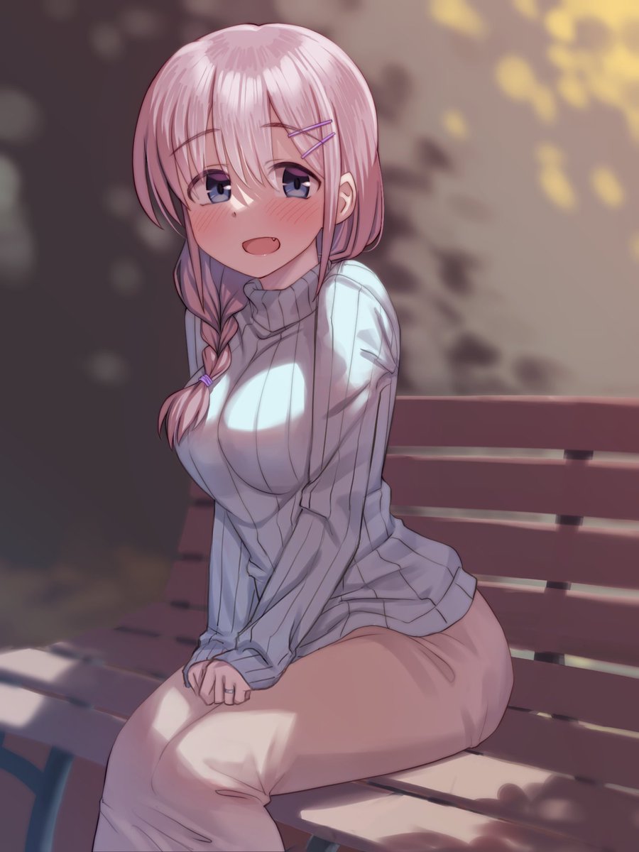 初期森さんは三つ編みがち 