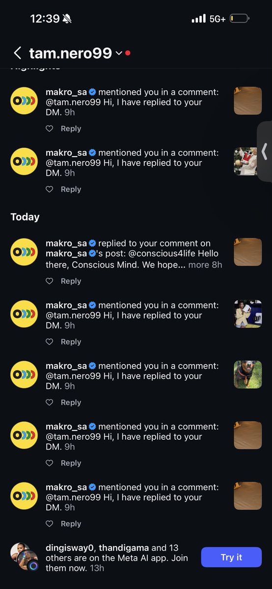 TamMilieu's tweet photo. @Anele @Makro_SA Stop the theatrics, we have a whole tread on IG that started on the DM. I’ve never been duped by @Walmart and still patronize it without a worry, so increasingly sad that @Makro_SA is part of a the behemoth brand but acts like an online fraudster. Refund my money!!!! https://t.co/sXxtQSht2p