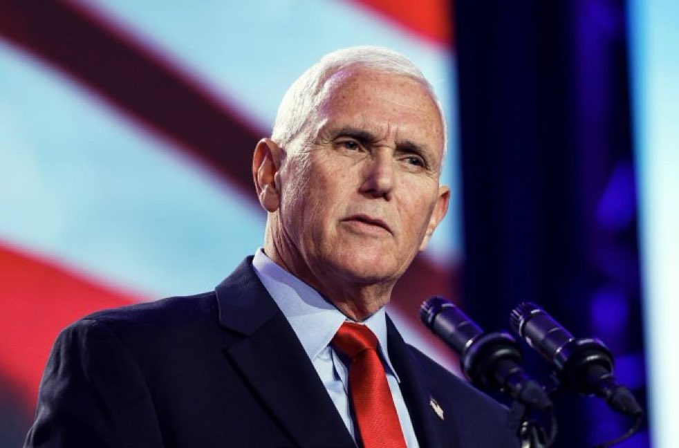 JUST IN: 🇺🇸 Former Vice President Mike Pence says Supreme Court's decision to strike down President Trump's tariffs "is a Victory for the American People."