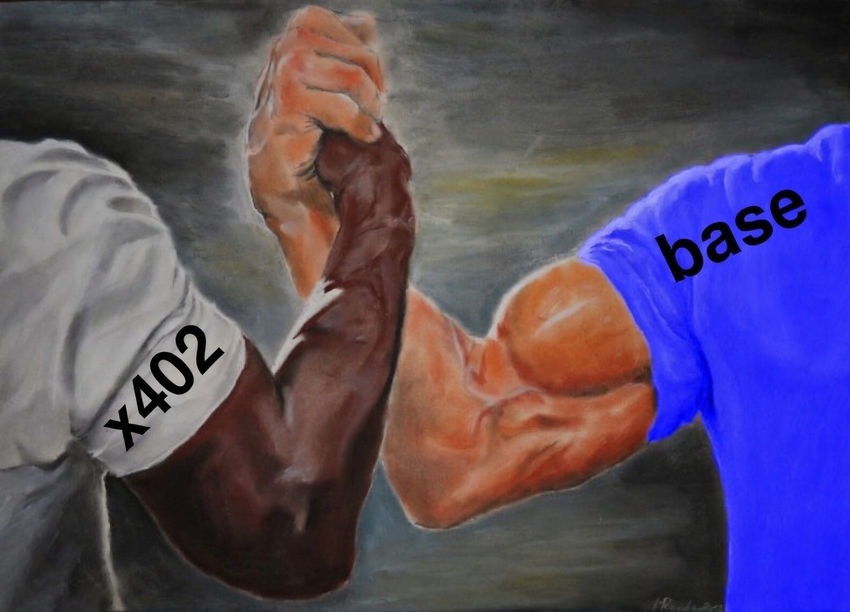 basebro_'s tweet image. x402 ran $41M in micropayments… with no token attached.

base flipped Solana in 6 weeks — from 12% to 50%+ market share.

bros, that’s not noise. that’s real traction + real distribution.

these are exactly the reasons I’m always bullish on @base.