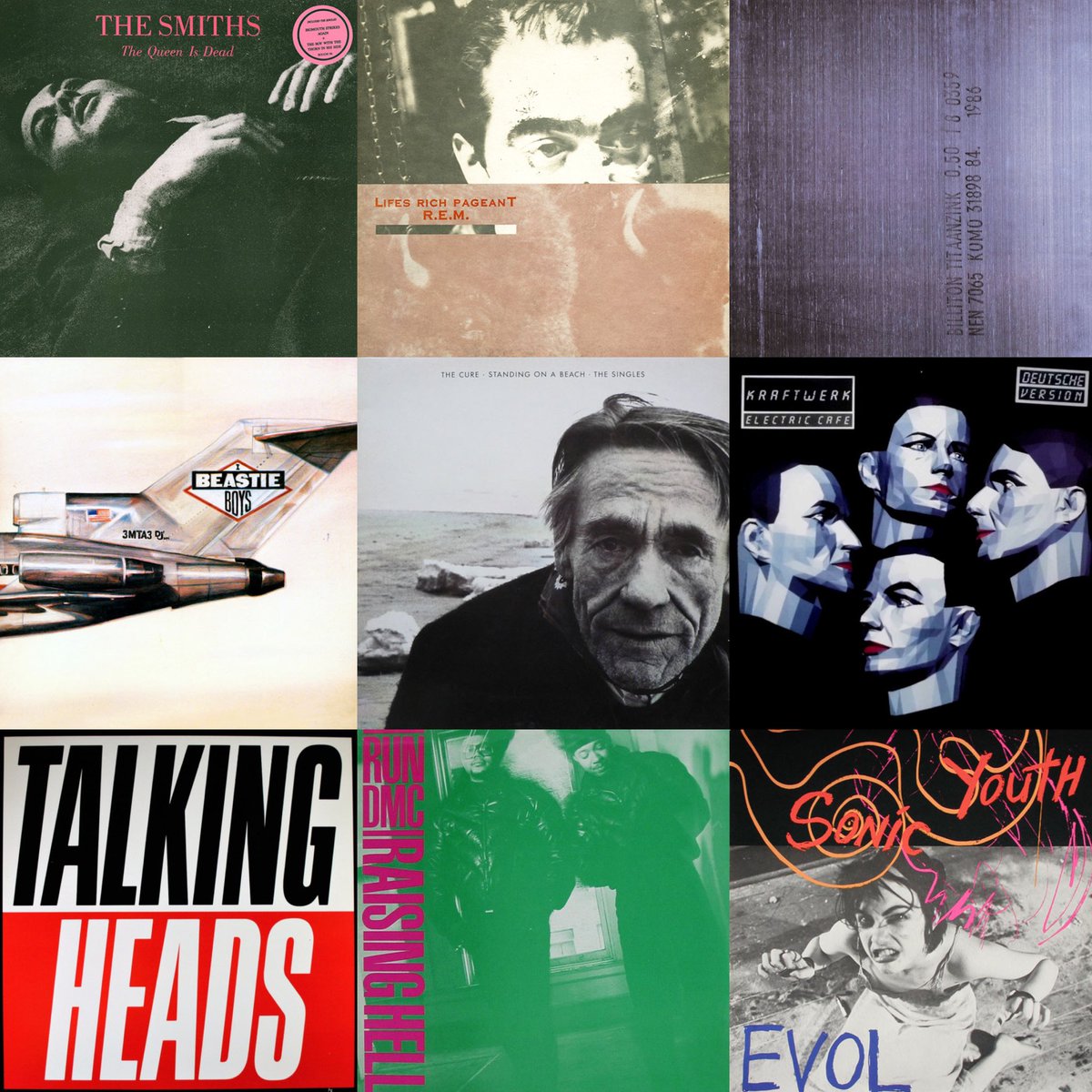 1986年生まれの自分と同い年のレコード。 名盤だらけだけど、メタルは