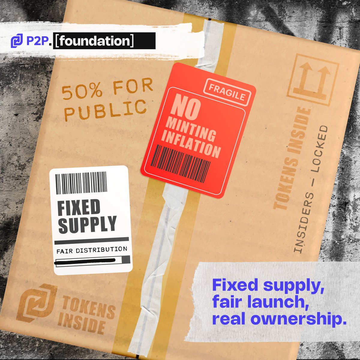 Fixed supply. No inflation. No minting. No exceptions.

50% sold via Public Sale. 0% of insider tokens unlock at launch.

We built the token distribution the way the protocol was built. Fair.