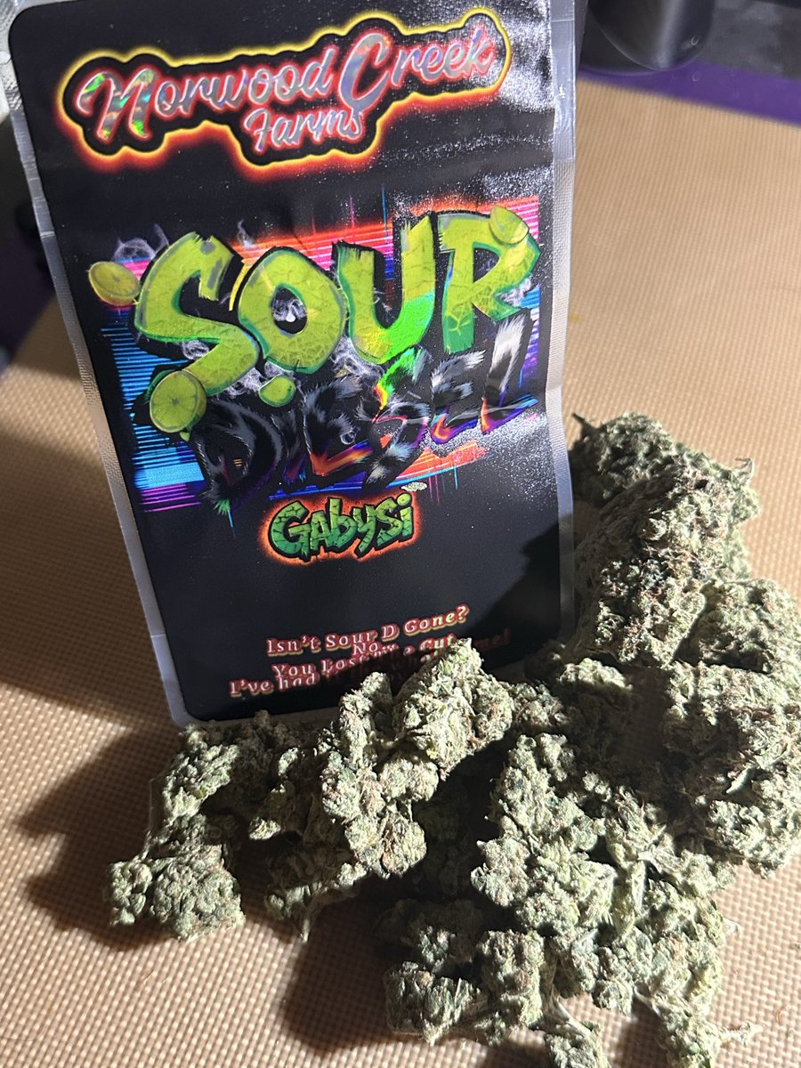 Ty <a href="/N0RW00DCREEK/">#NorwoodCreekFarms🌲🔥</a> we gonna try this Gabby Sour D tonight