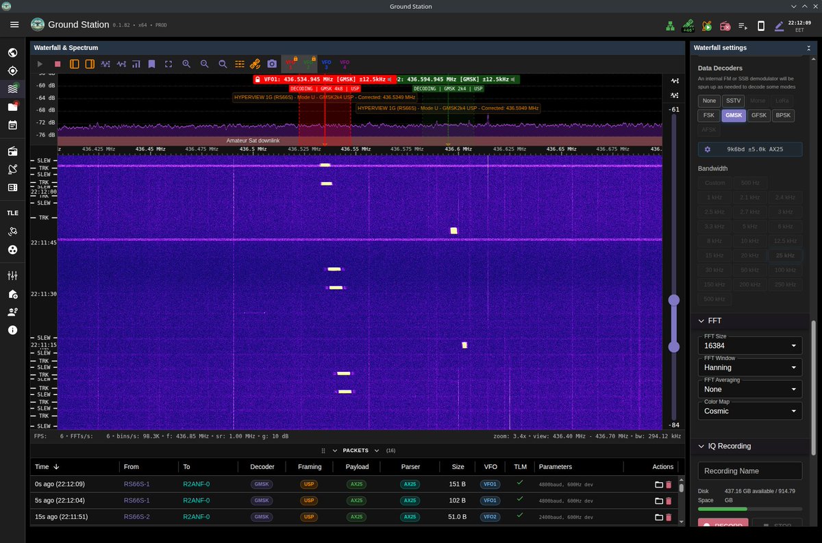 giammaiot2's tweet image. ground-station by sgoudelis

github.com/sgoudelis/grou…

Ground Station is all-in-one satellite monitoring suite. 

#SoftwareDefinedRadio #SDR
#Satellite #Ham #HamRadio
#Rotor #Rotator #Antenna