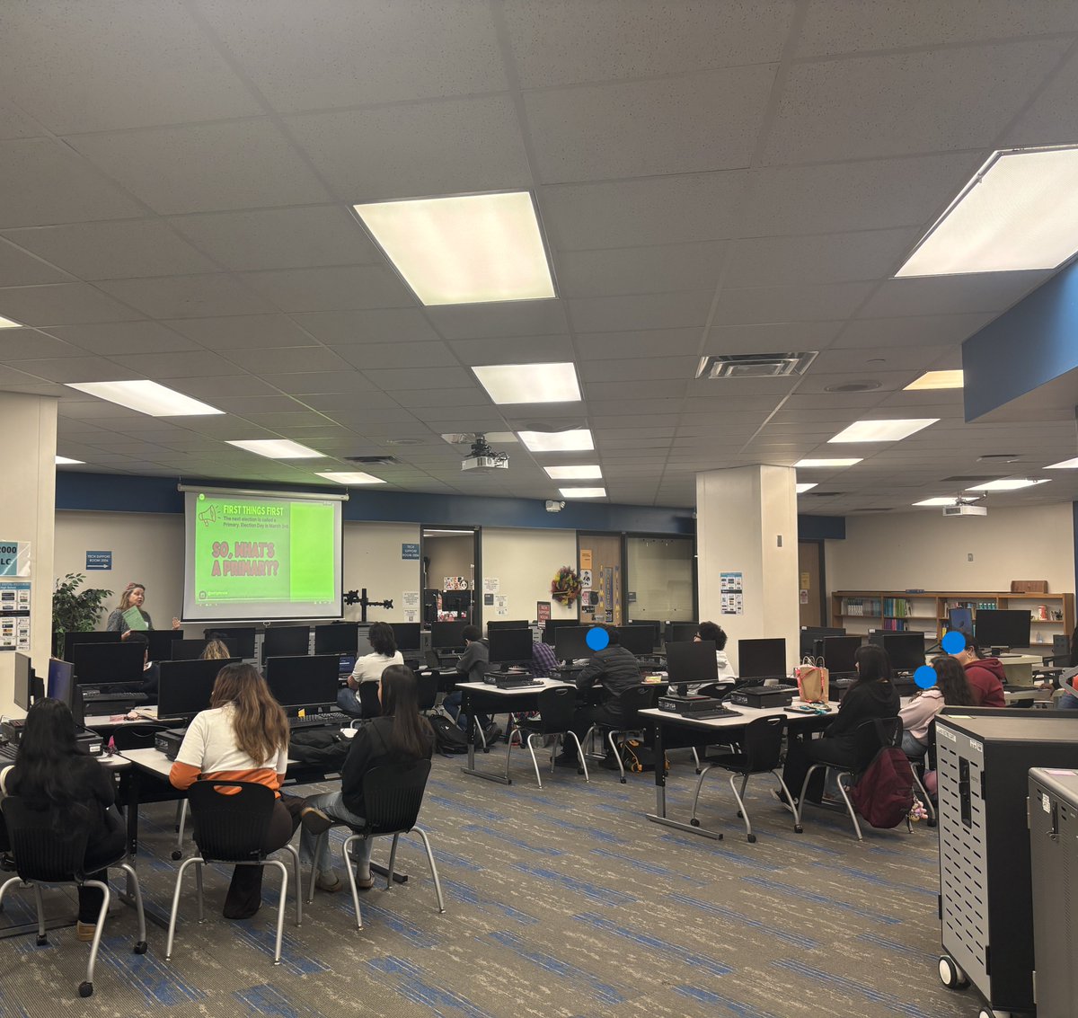 LCHS Library tweet media