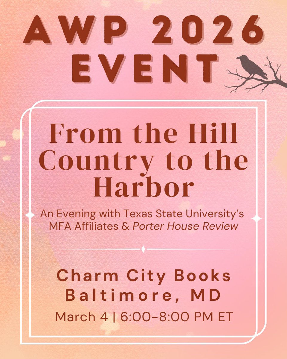 Texas State MFA Creative Writing tweet media