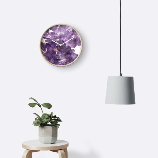 jo_artbyjwp's tweet image. It's always art o'clock when your clock is a work of art with a printed polypropylene face, with a purple blooming design by ARTbyJWP  redbubble.com/i/clock/Purple…

#clocks #wallclock #walldecor #redbubble #ShopNow