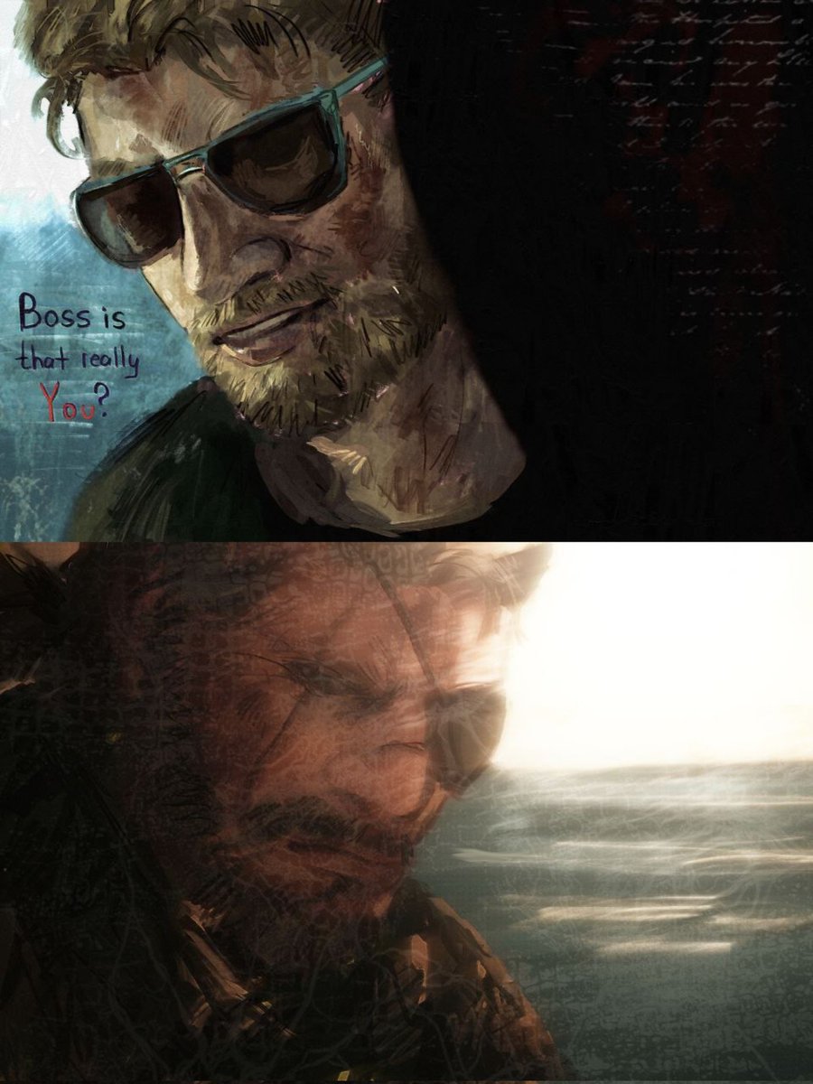 Miako120's tweet image. Blurry hope vs the blind spot #MGSV