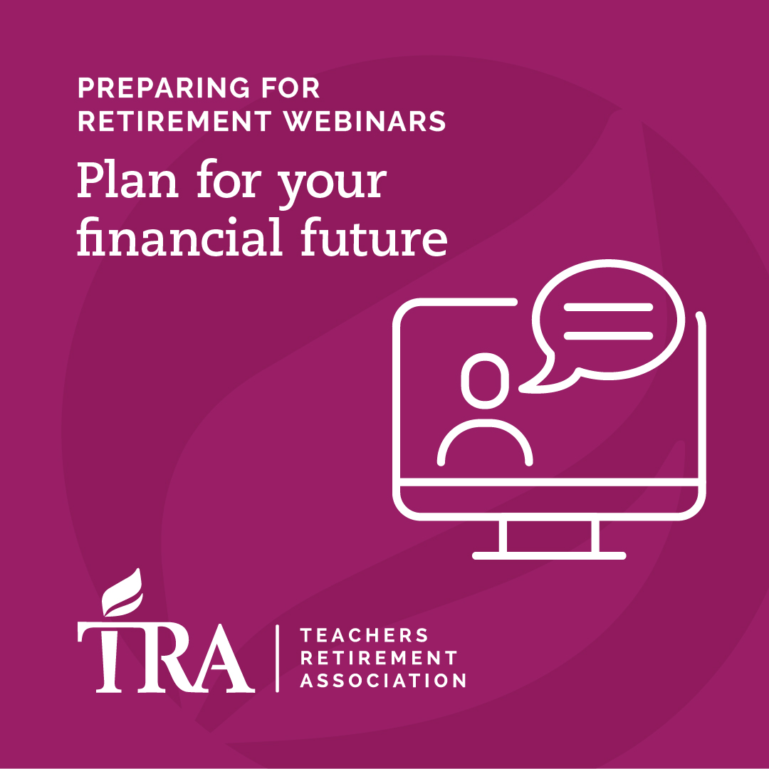 MinnesotaTRA's tweet photo. Attend a Preparing for Retirement webinar that’s tailored for TRA members within five years of retirement. Details: https://t.co/G9WhRUv57k https://t.co/EWAUXc3nEe