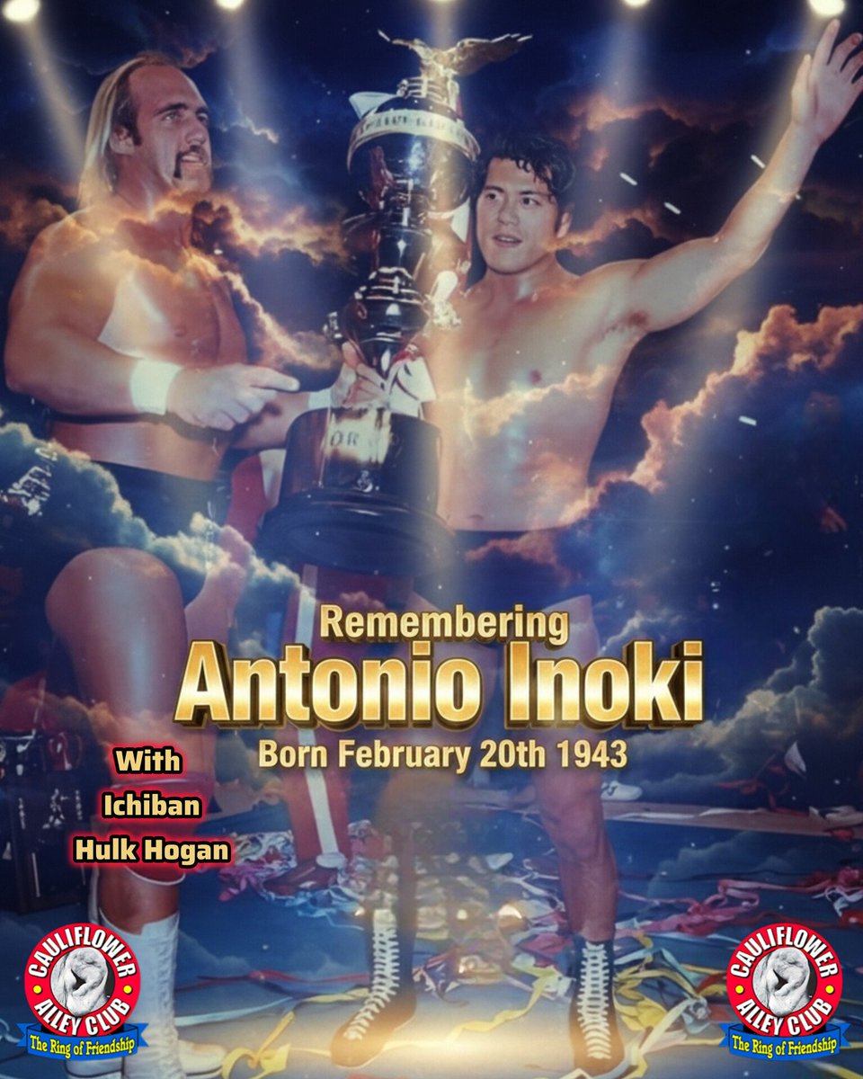 CACReunion's tweet image. Today we celebrate the life and legacy of Antonio Inoki, a true pioneer whose influence on professional wrestling and combat sports still echoes around the world. Had he turned 83 today, fans everywhere would be honoring not just a wrestler, but a true visionary.