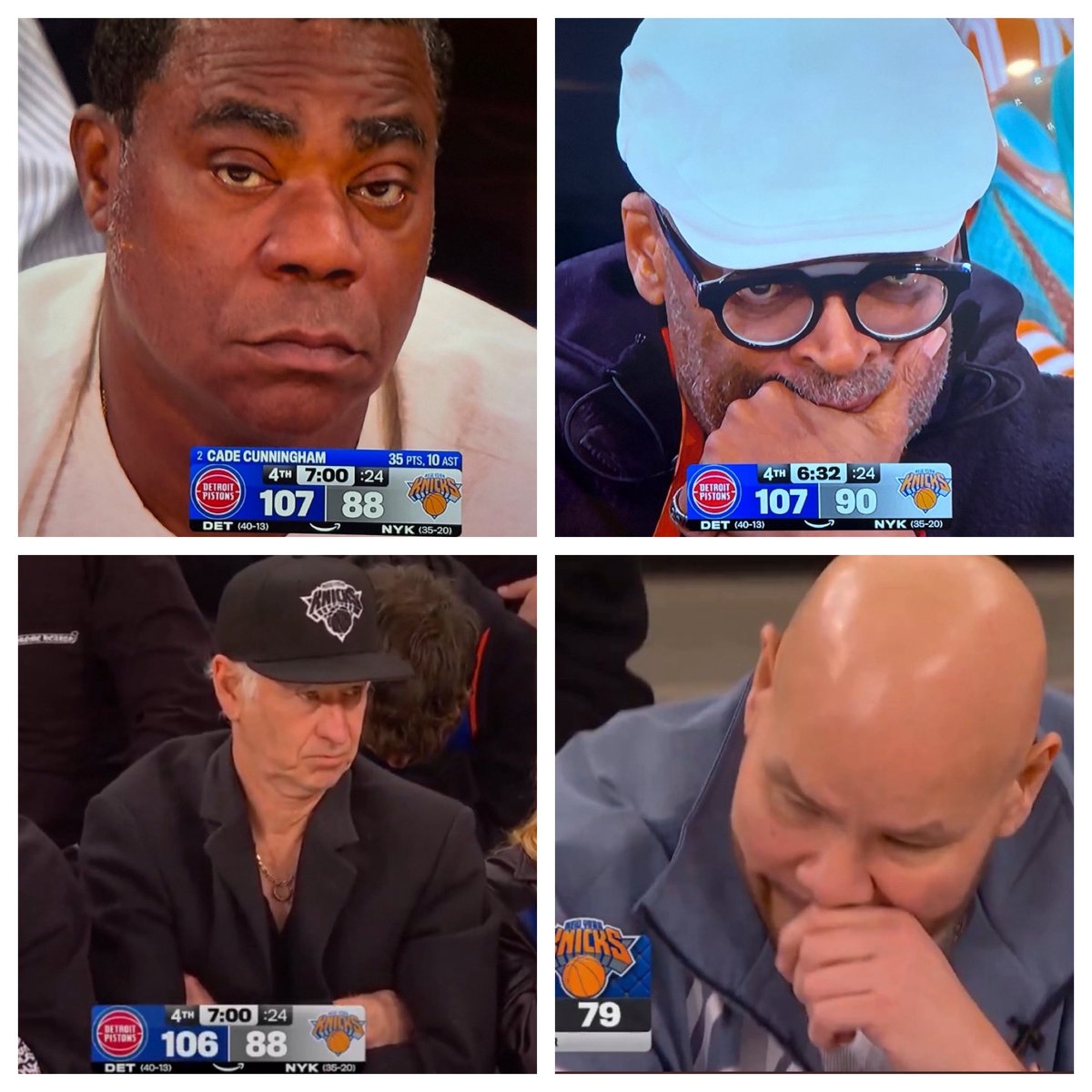 Welcome to courtside at Madison Square Garden 🔥🔥🔥🔥🔥🔥