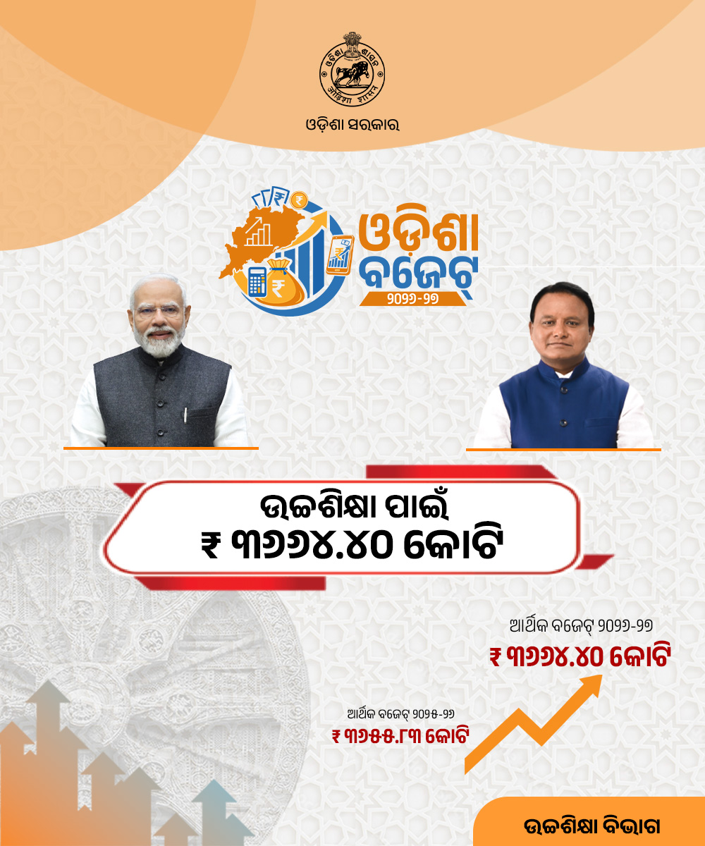 Higher Education Department, Govt. of Odisha 🇮🇳 tweet media